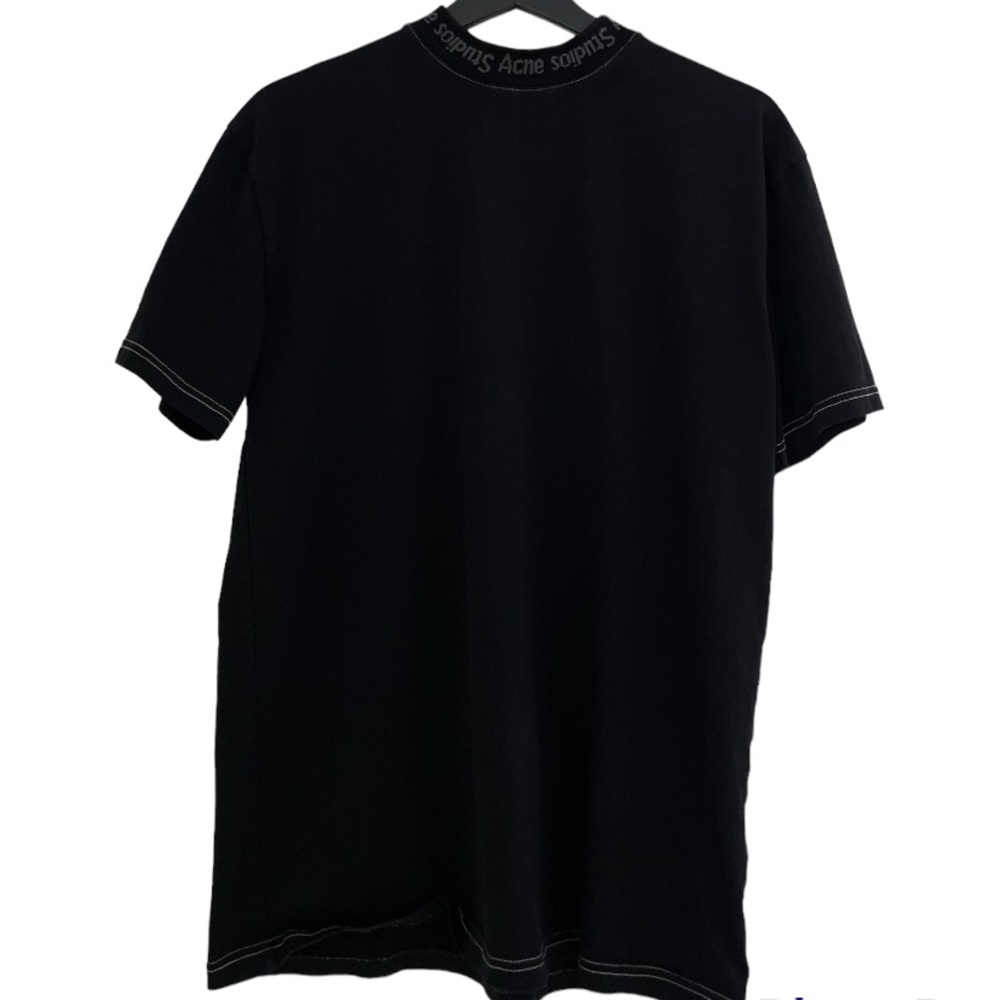 ACNE STUDIOS logo rib t shirt size extra small